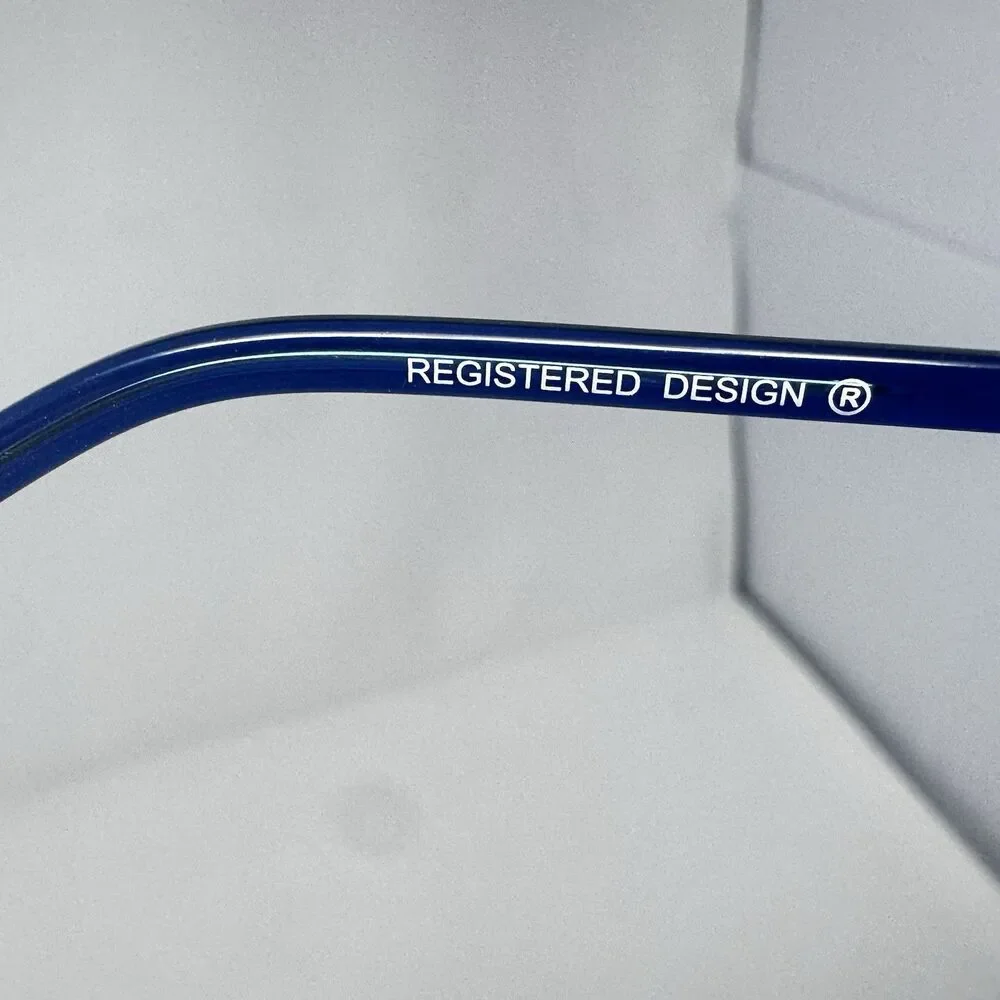 Morel Lightec 30255L 48-21-140 Eyeglass Frames Blue France